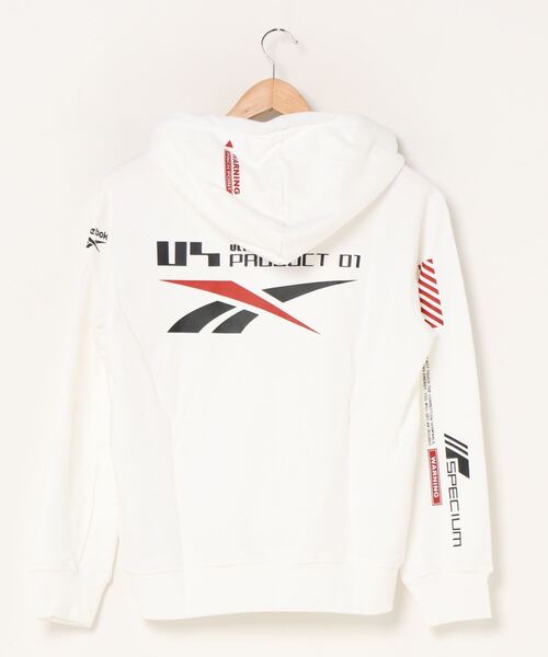 Reebok(リーボック)の「ULTRAMAN フーディー (パーカー・メンズ・ブラック/ホワイト・LARGE/MEDIUM/SMALL/XXX-LARGE/XXXX-LARGE/X-LARGE/XX-LARGE)」の6枚目の写真
