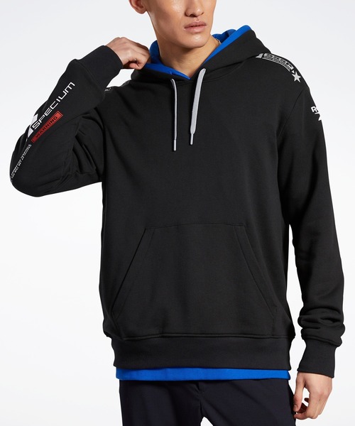 Reebok(リーボック)の「ULTRAMAN フーディー (パーカー・メンズ・ブラック/ホワイト・LARGE/MEDIUM/SMALL/XXX-LARGE/XXXX-LARGE/X-LARGE/XX-LARGE)」の7枚目の写真