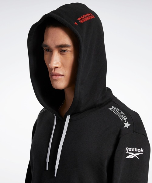 Reebok(リーボック)の「ULTRAMAN フーディー (パーカー・メンズ・ブラック/ホワイト・LARGE/MEDIUM/SMALL/XXX-LARGE/XXXX-LARGE/X-LARGE/XX-LARGE)」の8枚目の写真