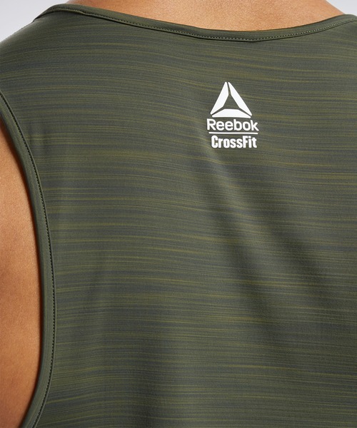 Reebok（リーボック）の「アクティブチル タンクトップ / RC ACTIVCHILL Tank（タンクトップ・メンズ・ブラック/グリーン/ホワイト・SMALL/MEDIUM/LARGE/X-LARGE/XX-LARGE/X-SMALL/XXX-LARGE）」の6枚目の写真