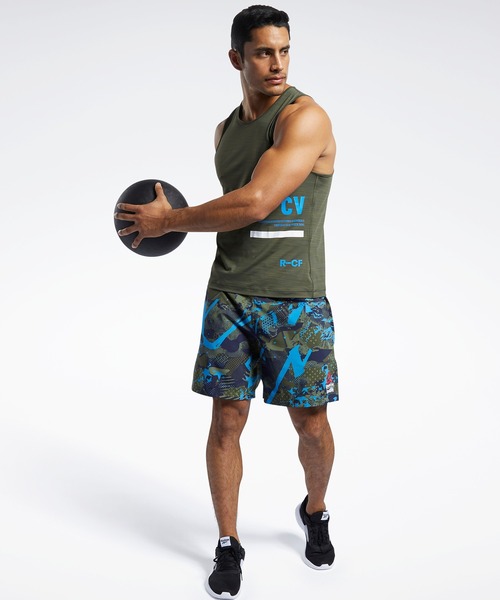 Reebok（リーボック）の「アクティブチル タンクトップ / RC ACTIVCHILL Tank（タンクトップ・メンズ・ブラック/グリーン/ホワイト・SMALL/MEDIUM/LARGE/X-LARGE/XX-LARGE/X-SMALL/XXX-LARGE）」の5枚目の写真