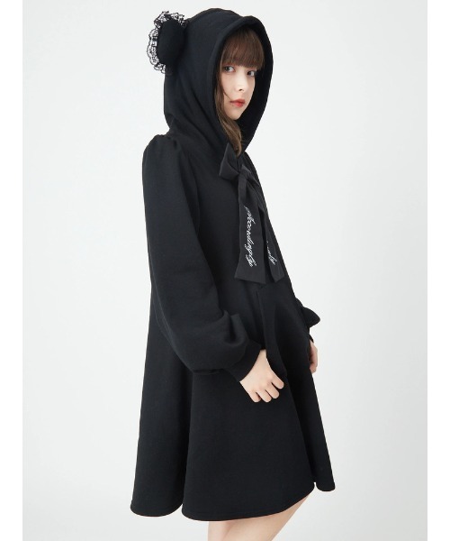 Ank Rouge（アンクルージュ）の「くまちゃんパーカーワンピース