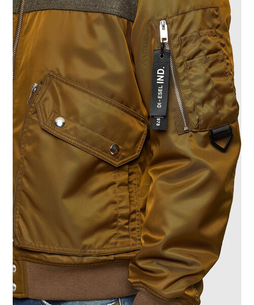 DIESEL（ディーゼル）の「メンズ アビエイター ジャケット