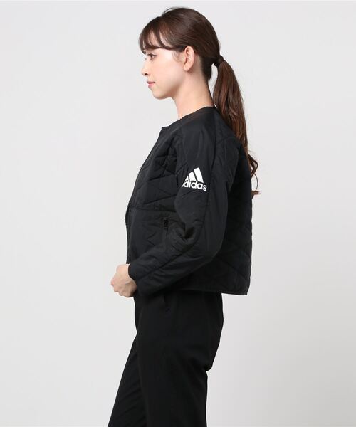 adidas（アディダス）の「アディダス adidas WadidasZ.N.E.PaddedJk（ダウンジャケット/コート・レディース・ピンク/ブラック・M/L/S/XL）」の16枚目の写真