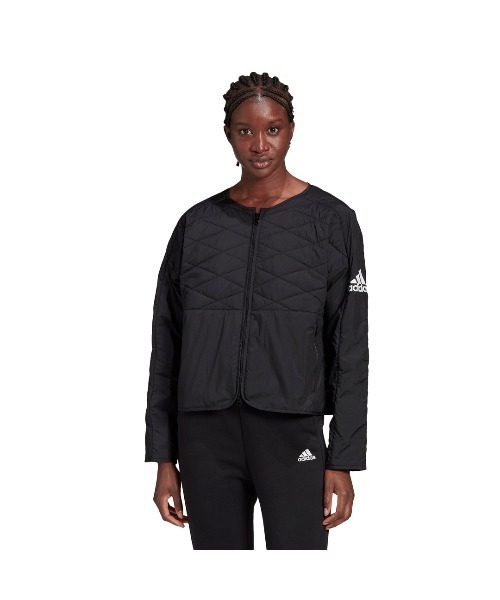 adidas（アディダス）の「アディダス adidas WadidasZ.N.E.PaddedJk（ダウンジャケット/コート・レディース・ピンク/ブラック・M/L/S/XL）」の11枚目の写真