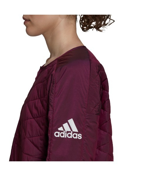 adidas（アディダス）の「アディダス adidas WadidasZ.N.E.PaddedJk（ダウンジャケット/コート・レディース・ピンク/ブラック・M/L/S/XL）」の7枚目の写真