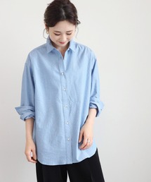 AMERICAN HOLIC | 綿ビエラベーシックシャツ ＊(シャツ/ブラウス)