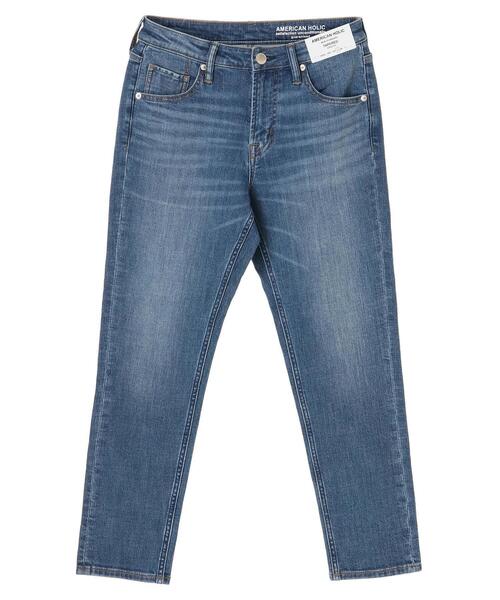 AMERICAN HOLIC（アメリカンホリック）の「テーパードデニム（デニムパンツ・レディース・インディゴブルー/ライトインディゴブルー/ワンウォッシュ・SMALL/MEDIUM/LARGE/X-SMALL/XX-SMALL）」の21枚目の写真