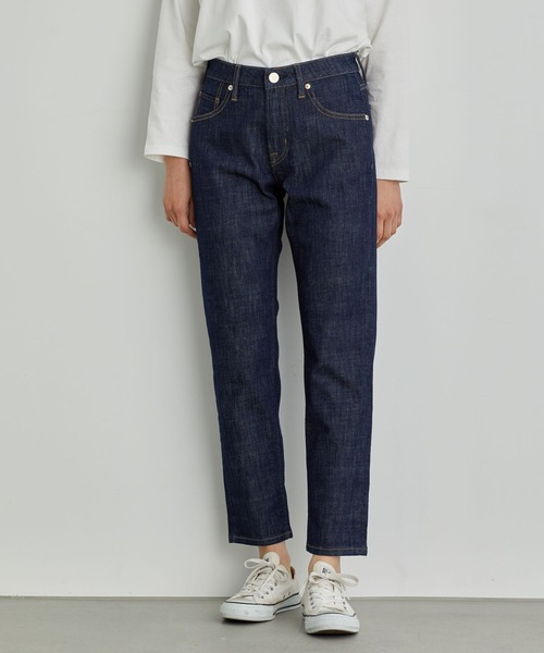 AMERICAN HOLIC（アメリカンホリック）の「テーパードデニム（デニムパンツ・レディース・インディゴブルー/ライトインディゴブルー/ワンウォッシュ・SMALL/MEDIUM/LARGE/X-SMALL/XX-SMALL）」の19枚目の写真