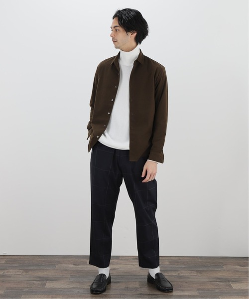 417 EDIFICE（フォーワンセブンエディフィス）の「【プライムフレックス / PRIME FLEX】ストレッチレギュラーカラー（シャツ