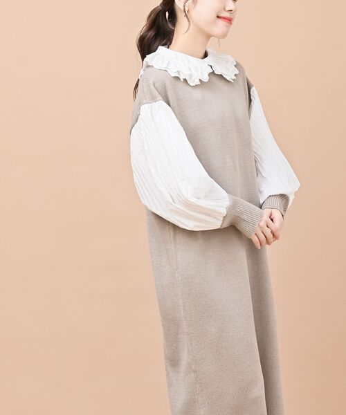 rps(アールピーエス)の「付け衿(付け襟・レディース・ホワイト系その他2/ホワイト系その他3/オフホワイト/アイボリー/ホワイト系その他4・M)」の12枚目の写真