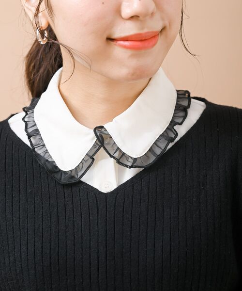 rps(アールピーエス)の「付け衿(付け襟・レディース・ホワイト系その他2/ホワイト系その他3/オフホワイト/アイボリー/ホワイト系その他4・M)」の21枚目の写真