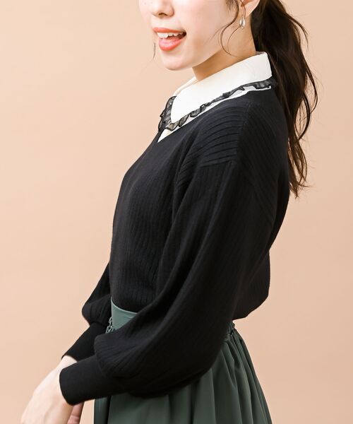 rps(アールピーエス)の「付け衿(付け襟・レディース・ホワイト系その他2/ホワイト系その他3/オフホワイト/アイボリー/ホワイト系その他4・M)」の22枚目の写真