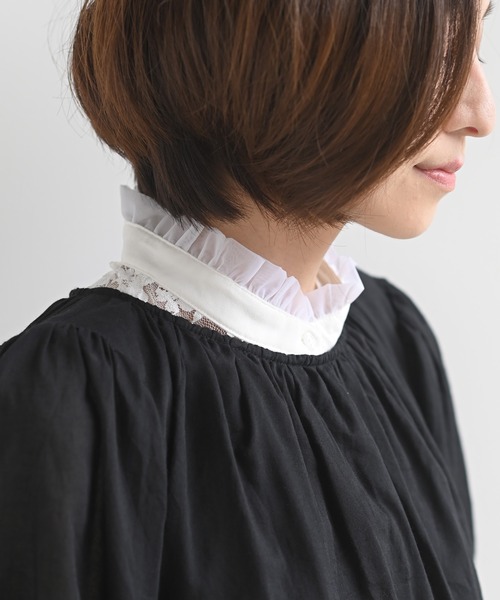 rps(アールピーエス)の「付け衿(付け襟・レディース・ホワイト系その他2/ホワイト系その他3/オフホワイト/アイボリー/ホワイト系その他4・M)」の2枚目の写真