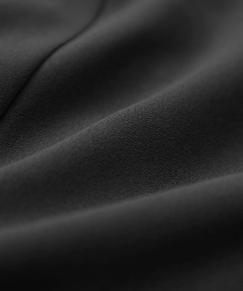 soe（ソーイ）の「【soe】EX.GEORGETTE JKT（テーラードジャケット・メンズ・ブラック/アイボリー/ネイビー・1/0）」の9枚目の写真