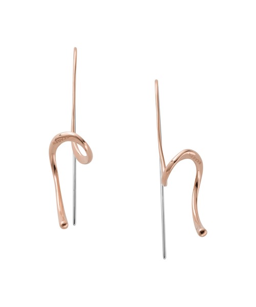 SKAGEN（スカーゲン）の「スカーゲン アクセサリー レディース ピアス ローズゴールド SKJ1432791（ピアス（両耳用）・レディース・ピンクゴールド・FREE）」の2枚目の写真