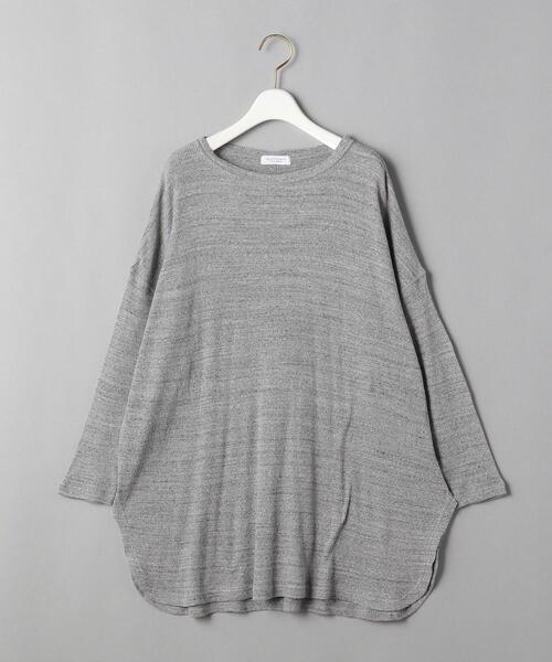 BEAUTY&YOUTH UNITED ARROWS（ビューティーアンドユースユナイテッドアローズ）の「BY コットンガーゼリブ バックスリットカットソー（Tシャツ/カットソー・レディース・オレンジ/オフホワイト/グレー・FREE）」の21枚目の写真