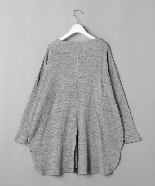 BEAUTY&YOUTH UNITED ARROWS（ビューティーアンドユースユナイテッドアローズ）の「BY コットンガーゼリブ バックスリットカットソー（Tシャツ/カットソー・レディース・オレンジ/オフホワイト/グレー・FREE）」の22枚目の写真