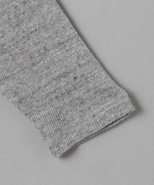 BEAUTY&YOUTH UNITED ARROWS（ビューティーアンドユースユナイテッドアローズ）の「BY コットンガーゼリブ バックスリットカットソー（Tシャツ/カットソー・レディース・オレンジ/オフホワイト/グレー・FREE）」の12枚目の写真