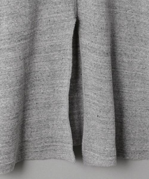 BEAUTY&YOUTH UNITED ARROWS（ビューティーアンドユースユナイテッドアローズ）の「BY コットンガーゼリブ バックスリットカットソー（Tシャツ/カットソー・レディース・オレンジ/オフホワイト/グレー・FREE）」の14枚目の写真