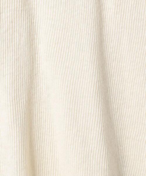 BEAUTY&YOUTH UNITED ARROWS（ビューティーアンドユースユナイテッドアローズ）の「BY コットンガーゼリブ バックスリットカットソー（Tシャツ/カットソー・レディース・オレンジ/オフホワイト/グレー・FREE）」の17枚目の写真