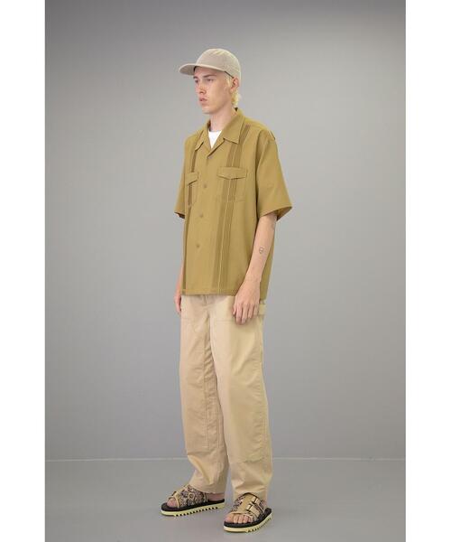 MONKEY TIME（モンキータイム）の「＜monkey time＞ renu TRO CUBA SHT/キューバシャツ（シャツ/ブラウス・メンズ・ブラック/ターコイズブルー/マスタード・S/M/L/XL）」の18枚目の写真