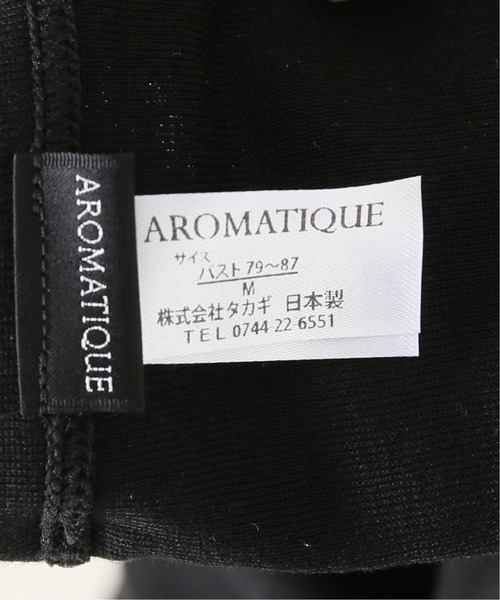 VERMEIL par iena(ヴェルメイユパーイエナ)の「AROMATIQUE バックレースキャミソール(キャミソール・レディース・ブラック/ベージュ・FREE)」の9枚目の写真