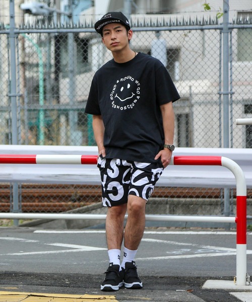 DC SHOES（ディーシーシューズ）の「21 MF ALLOVER SHORT/DC総柄ウエストゴムショートパンツ（その他パンツ・メンズ・ホワイト/ブラック・LARGE/X-LARGE/MEDIUM）」の14枚目の写真