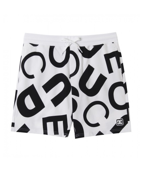 DC SHOES（ディーシーシューズ）の「21 MF ALLOVER SHORT/DC総柄ウエストゴムショートパンツ（その他パンツ・メンズ・ホワイト/ブラック・LARGE/X-LARGE/MEDIUM）」の13枚目の写真