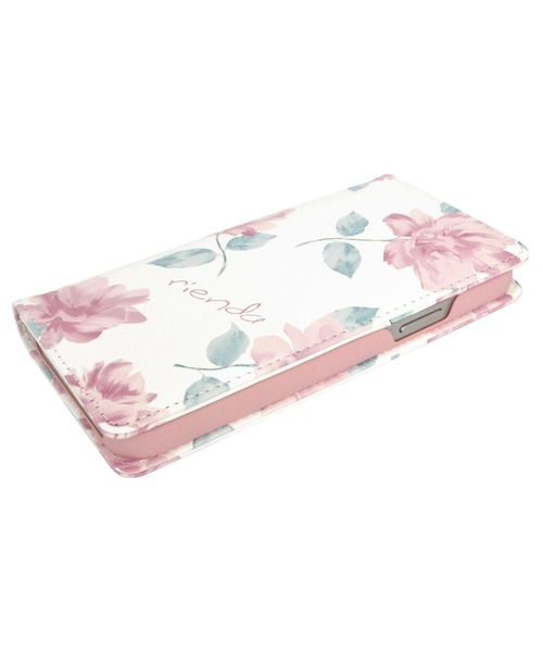 rienda（リエンダ）の「iPhone12 iPhone12Pro iPhone12mini iPhoneSE(第2世代/第3世代) iPhoneXR rienda  [プリント手帳ケース]（スマホケース/カバー・レディース・ホワイト/ブラック/ネイビー・A/C/B/E）」の17枚目の写真