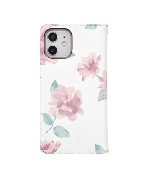 rienda（リエンダ）の「iPhone12 iPhone12Pro iPhone12mini iPhoneSE(第2世代/第3世代) iPhoneXR rienda  [プリント手帳ケース]（スマホケース/カバー・レディース・ホワイト/ブラック/ネイビー・A/C/B/E）」の19枚目の写真