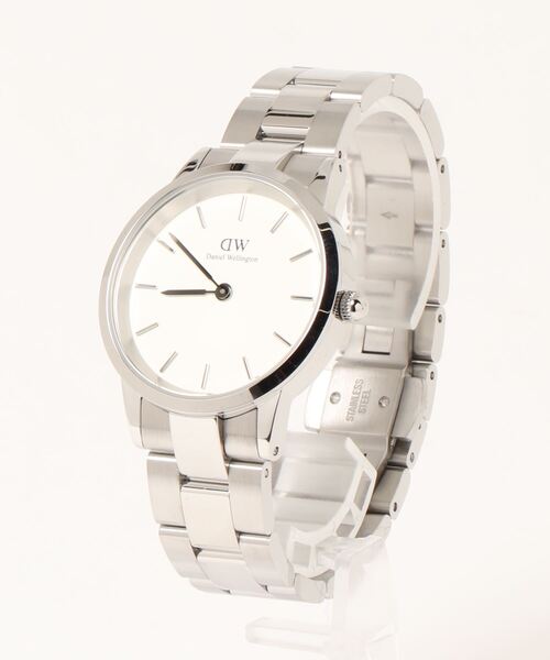 Daniel Wellington（ダニエルウェリントン）の「【DANIEL WELLINGTON】ダニエルウェリントン ICONIC LINK 36mm 腕時計（アナログ腕時計・レディース・シルバー/ブラック×シルバー/ブラック×ゴールド/ホワイト×ゴールド・FREE）」の4枚目の写真