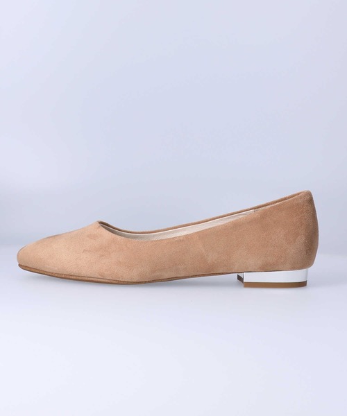 ORiental TRaffic（オリエンタルトラフィック）の「【Oriental Traffic】ポインテッドフラットパンプス（パンプス・レディース・ブラック/グリーン/ベージュ・22.5cm/24.0cm/25.0cm/26.0cm/22.0cm/23.0cm/24.5cm/25.5cm/23.5cm）」の12枚目の写真