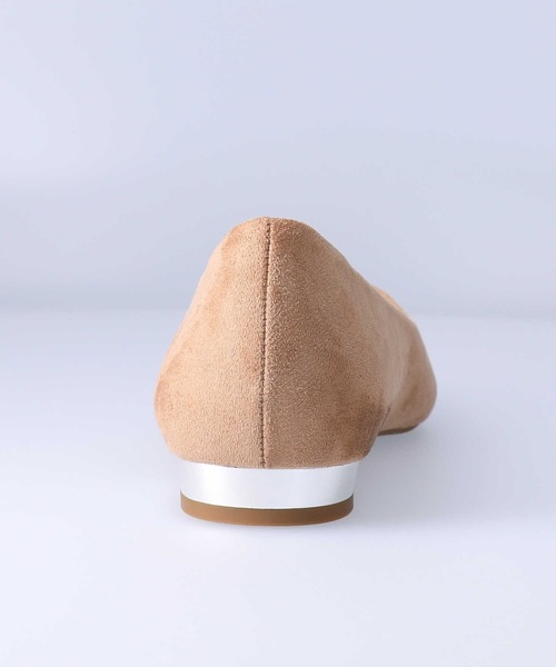 ORiental TRaffic（オリエンタルトラフィック）の「【Oriental Traffic】ポインテッドフラットパンプス（パンプス・レディース・ブラック/グリーン/ベージュ・22.5cm/24.0cm/25.0cm/26.0cm/22.0cm/23.0cm/24.5cm/25.5cm/23.5cm）」の6枚目の写真