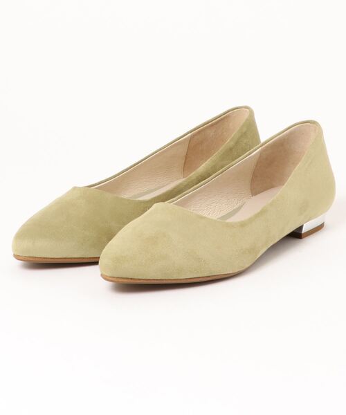 ORiental TRaffic（オリエンタルトラフィック）の「【Oriental Traffic】ポインテッドフラットパンプス（パンプス・レディース・ブラック/グリーン/ベージュ・22.5cm/24.0cm/25.0cm/26.0cm/22.0cm/23.0cm/24.5cm/25.5cm/23.5cm）」の11枚目の写真