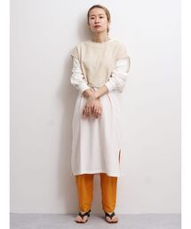 Ungrid | 【WEB限定】メッシュレイヤードカットワンピース(ワンピース)