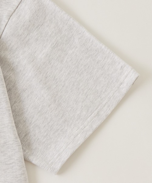 WHO'S WHO gallery（フーズフーギャラリー）の「【KOOKY'N/クーキー】ピグメントカレッジ刺繍TEE（Tシャツ/カットソー・メンズ・ホワイト/アッシュグレー/ブラック/ネイビー/レッド/グリーン・FREE）」の17枚目の写真