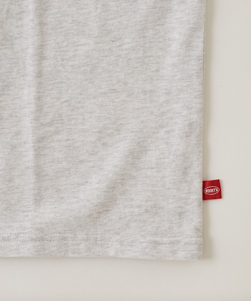 WHO'S WHO gallery（フーズフーギャラリー）の「【KOOKY'N/クーキー】ピグメントカレッジ刺繍TEE（Tシャツ/カットソー・メンズ・ホワイト/アッシュグレー/ブラック/ネイビー/レッド/グリーン・FREE）」の22枚目の写真