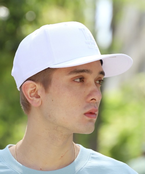 NEW ERA（ニューエラ）の「NEW ERA/ニューエラ MLB BASIC SNAP 950 キャップ（キャップ・メンズ・ブラック系その他6/ブラック系その他3/ブラック系その他4/カモフラージュ/ホワイト/ブラウン系カモフラージュ/ブラック系その他/ブラック系その他5/ブラック系その他2/ネイビー・ONE SIZE）」の2枚目の写真