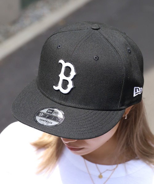 NEW ERA（ニューエラ）の「NEW ERA/ニューエラ MLB BASIC SNAP 950 キャップ（キャップ・メンズ・ブラック系その他6/ブラック系その他3/ブラック系その他4/カモフラージュ/ホワイト/ブラウン系カモフラージュ/ブラック系その他/ブラック系その他5/ブラック系その他2/ネイビー・ONE SIZE）」の4枚目の写真