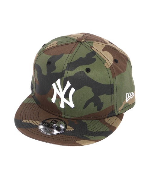 NEW ERA（ニューエラ）の「NEW ERA/ニューエラ MLB BASIC SNAP 950 キャップ（キャップ・メンズ・ブラック系その他6/ブラック系その他3/ブラック系その他4/カモフラージュ/ホワイト/ブラウン系カモフラージュ/ブラック系その他/ブラック系その他5/ブラック系その他2/ネイビー・ONE SIZE）」の9枚目の写真