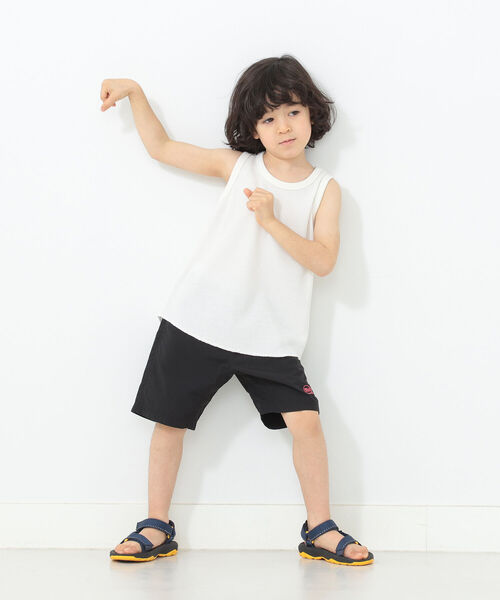 B:MING by BEAMS（ビーミングバイビームス）の「B:MING by BEAMS / サーマル タンクトップ（80~110cm）（タンクトップ・キッズ・オフホワイト/ライトグレー/ブラック・90/110/100/80）」の8枚目の写真