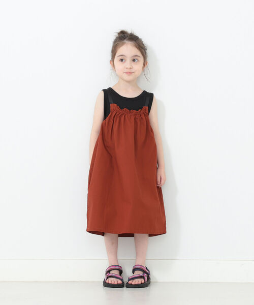 B:MING by BEAMS（ビーミングバイビームス）の「B:MING by BEAMS / サーマル タンクトップ（80~110cm）（タンクトップ・キッズ・オフホワイト/ライトグレー/ブラック・90/110/100/80）」の10枚目の写真