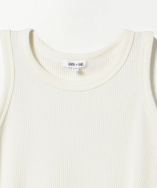 B:MING by BEAMS（ビーミングバイビームス）の「B:MING by BEAMS / サーマル タンクトップ（80~110cm）（タンクトップ・キッズ・オフホワイト/ライトグレー/ブラック・90/110/100/80）」の13枚目の写真