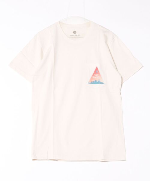 tone（トーン）の「【THE POSTER LIST】POCKET PRINT TEE (UN)（Tシャツ/カットソー・メンズ・その他3/その他4・SMALL/MEDIUM）」の2枚目の写真