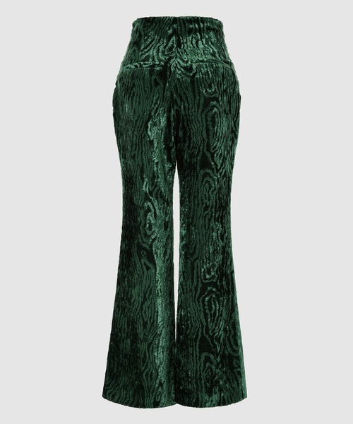 BELPER(ベルパー)の「VEVVET PANTS(その他パンツ・レディース・レッド/グリーン・1/2)」の3枚目の写真