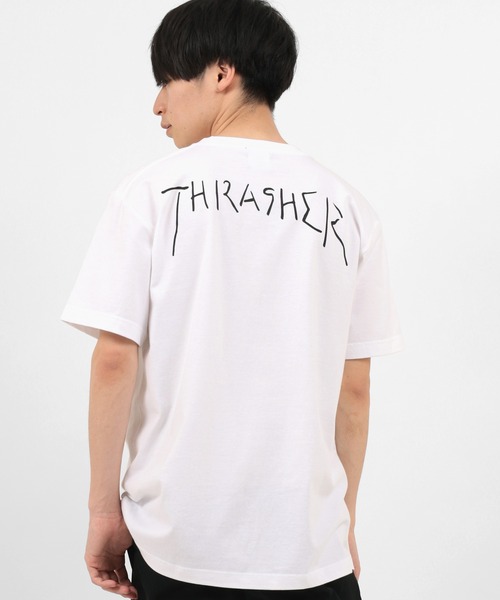 THRASHER（スラッシャー）の「【THRASHER/スラッシャー】マークゴンザレス コラボ プリント半袖Tシャツ（Tシャツ/カットソー・メンズ・ブラック/ホワイト・M/L/XL）」の7枚目の写真