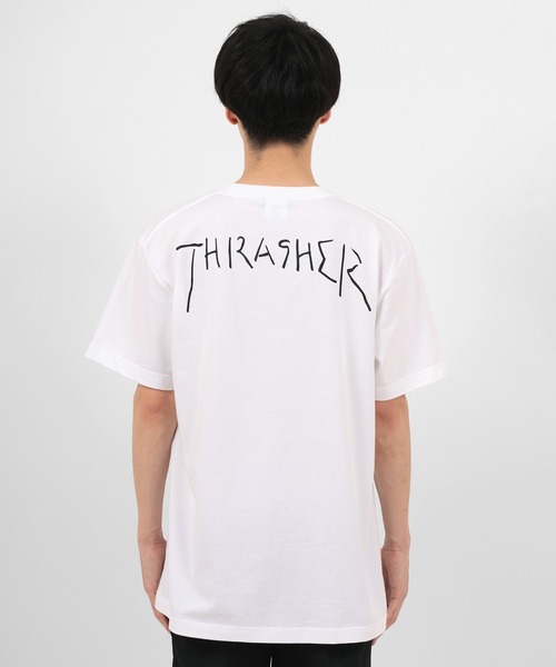 THRASHER（スラッシャー）の「【THRASHER/スラッシャー】マークゴンザレス コラボ プリント半袖Tシャツ（Tシャツ/カットソー・メンズ・ブラック/ホワイト・M/L/XL）」の9枚目の写真