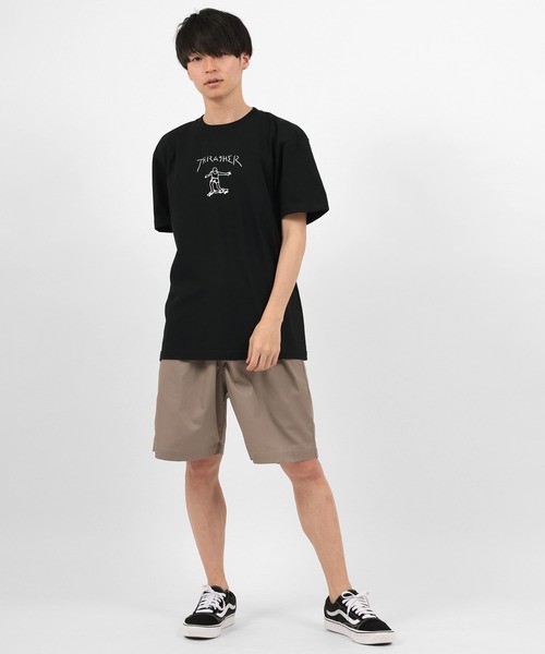 THRASHER（スラッシャー）の「【THRASHER/スラッシャー】マークゴンザレス コラボ プリント半袖Tシャツ（Tシャツ/カットソー・メンズ・ブラック/ホワイト・M/L/XL）」の12枚目の写真
