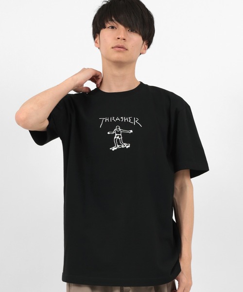 THRASHER（スラッシャー）の「【THRASHER/スラッシャー】マークゴンザレス コラボ プリント半袖Tシャツ（Tシャツ/カットソー・メンズ・ブラック/ホワイト・M/L/XL）」の15枚目の写真